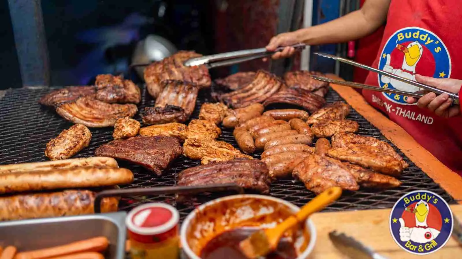 Buddy's Bar & Grill Bangkok serves great BBQs