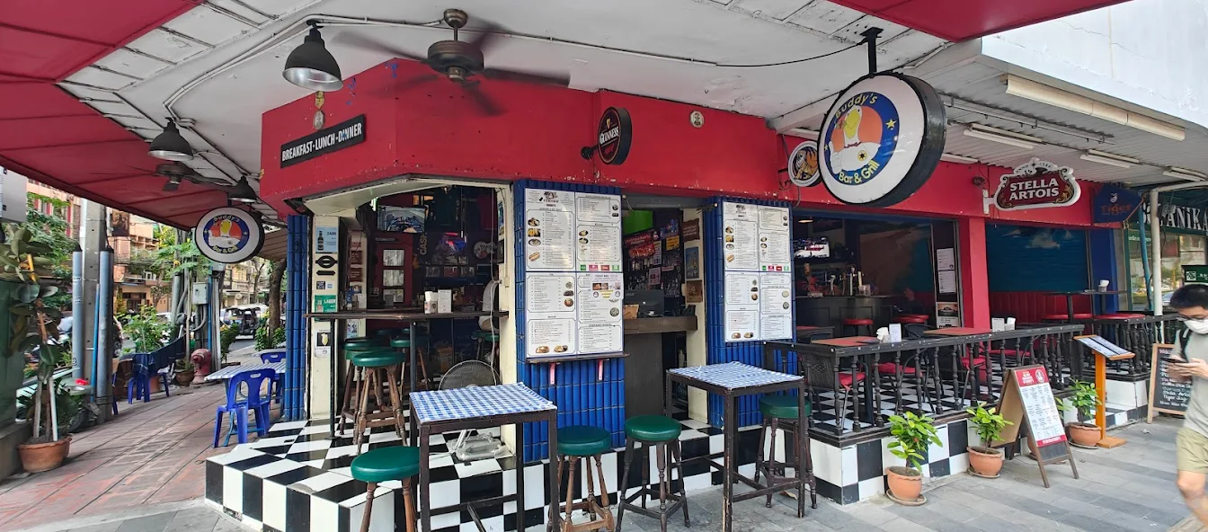 Silom – Exterior 280225 Buddy's Bar & Grill Silom Bangkok Thailand