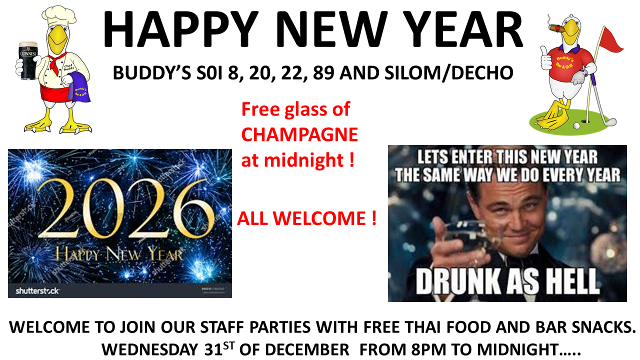 HAPPY NEW YEAR 2025 ALL BARS 📅 THIS WEDNESDAY – New Year’s Eve Staff Party | All Bars