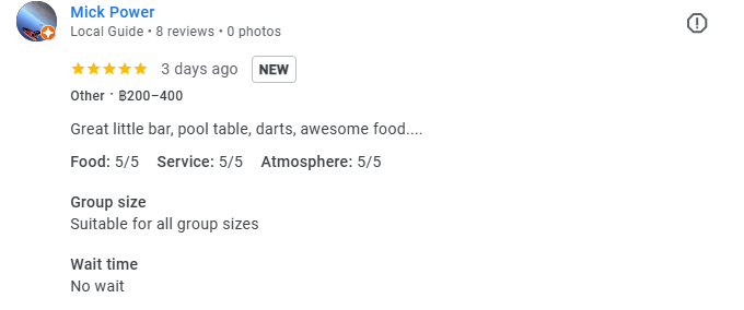 4-Star review of Buddy’s Bar & Grill Bangkok Soi 89 March 2024