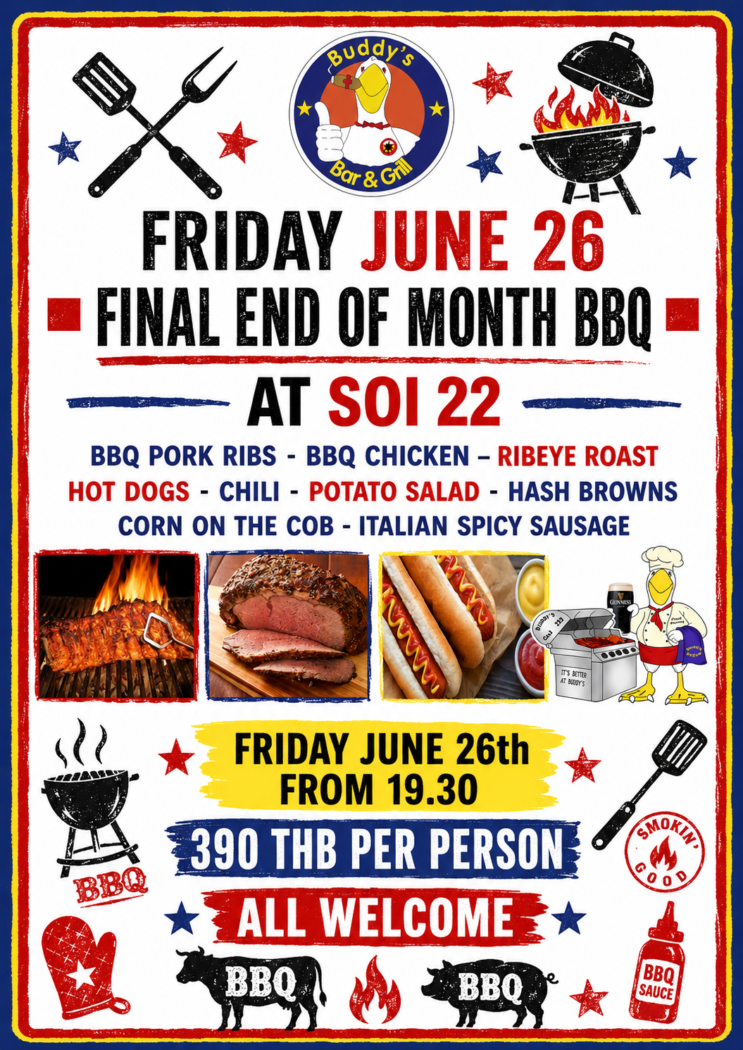 🔥🍖🍺 ONE LAST BBQ… FOR ONE LEGENDARY VENUE! 🍺🍖🔥