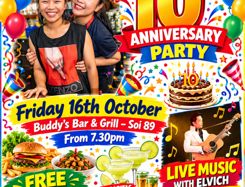 Buddy’s Soi 89 10th Anniversary Party